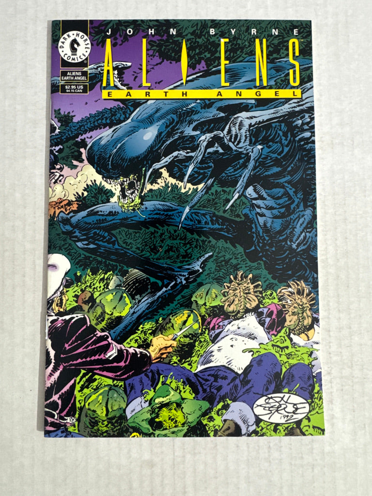 ALIENS EARTH ANGEL VF John Byrne Cover