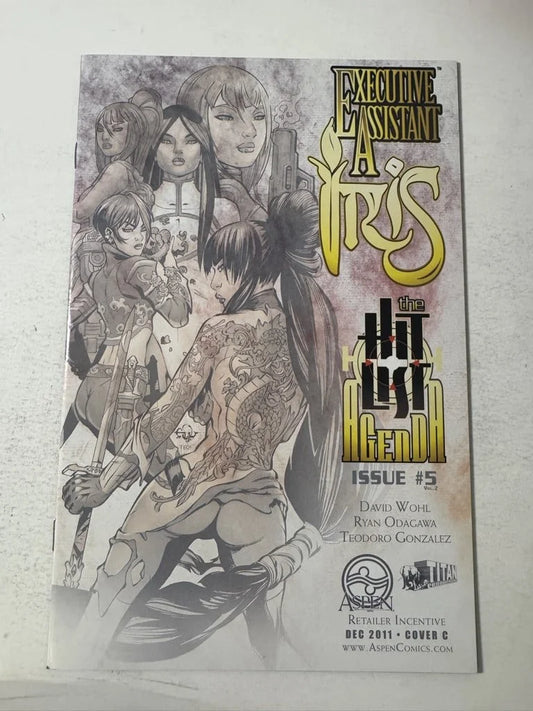 EXECUTIVE ASSISTANCE IRIS The Hit List Agenda #5 VF/NM Incentive Variant
