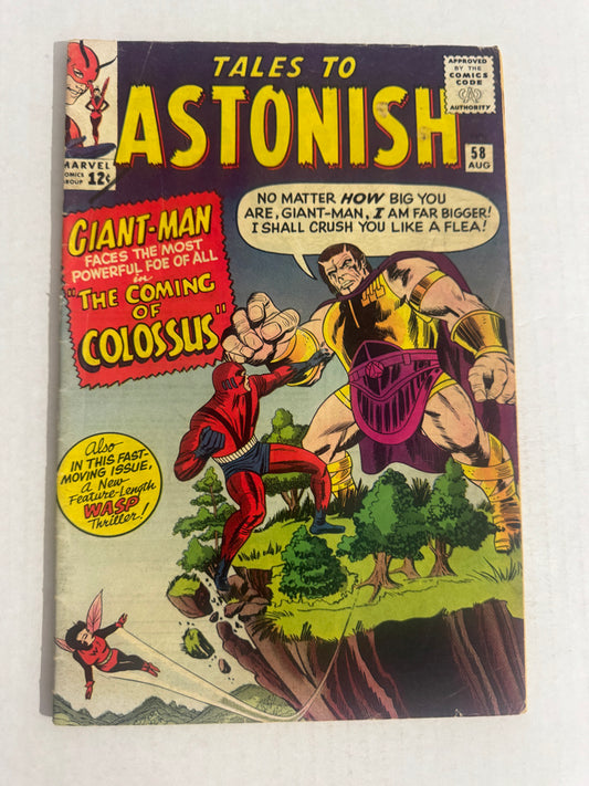 TALES TO ASTONISH #58 VG
