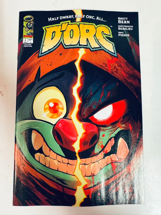 D'Orc #1 2nd Printing Brett Bean NM- (ONE PER CUSTOMER)