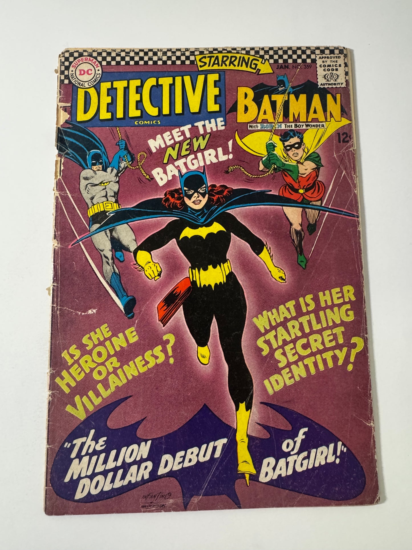 DETECTIVE COMICS #359 FR 1ST APPEARANCE