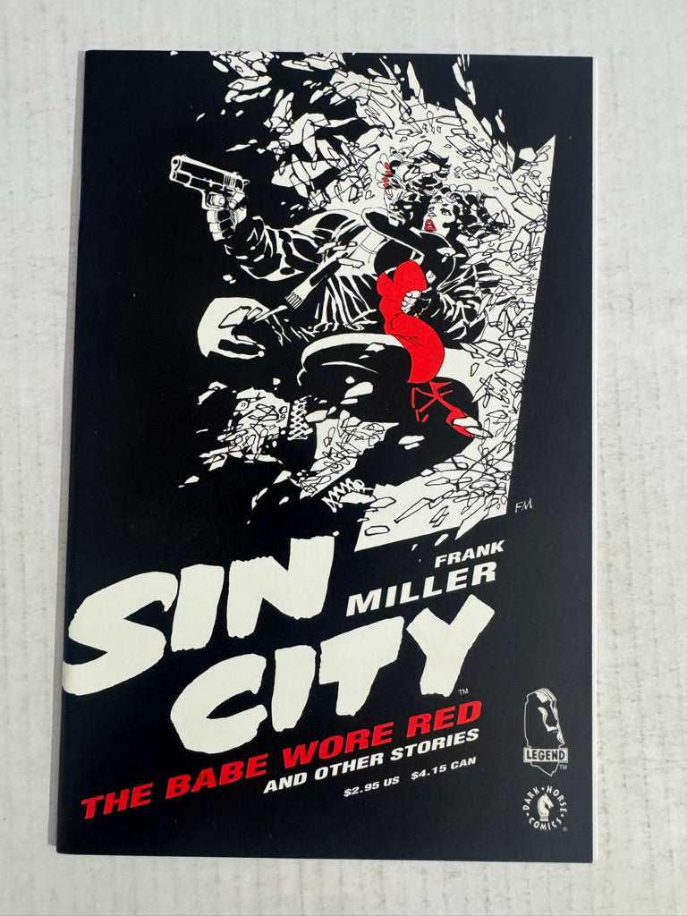SIN CITY THE BABE WORE RED AND OTHER STORIES VF/NMFrank Miller Cover