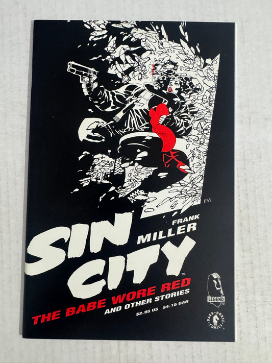 SIN CITY THE BABE WORE RED AND OTHER STORIES VF/NMFrank Miller Cover