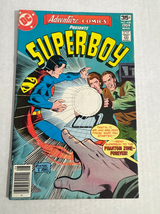 ADVENTURE COMICS #458 VG