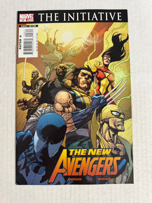 NEW AVENGERS #28 NM Leinil Yu Cover