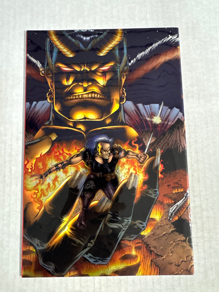 AVENGELYNE GLORY #1 NM Chromium Wrap Cover