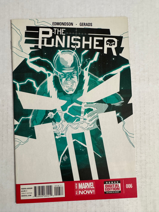 THE PUNISHER #6 Vol 3 NM Mitch Gerads Cover