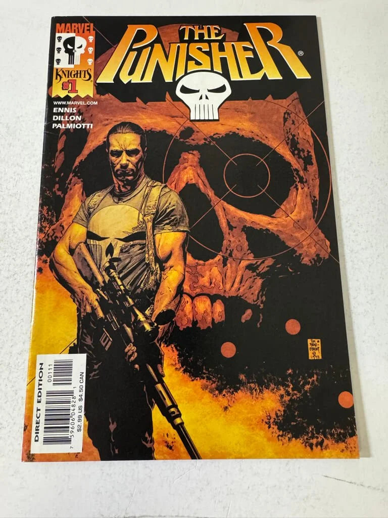 PUNISHER #1 Vol 5 VF Tim Bradstreet Cover
