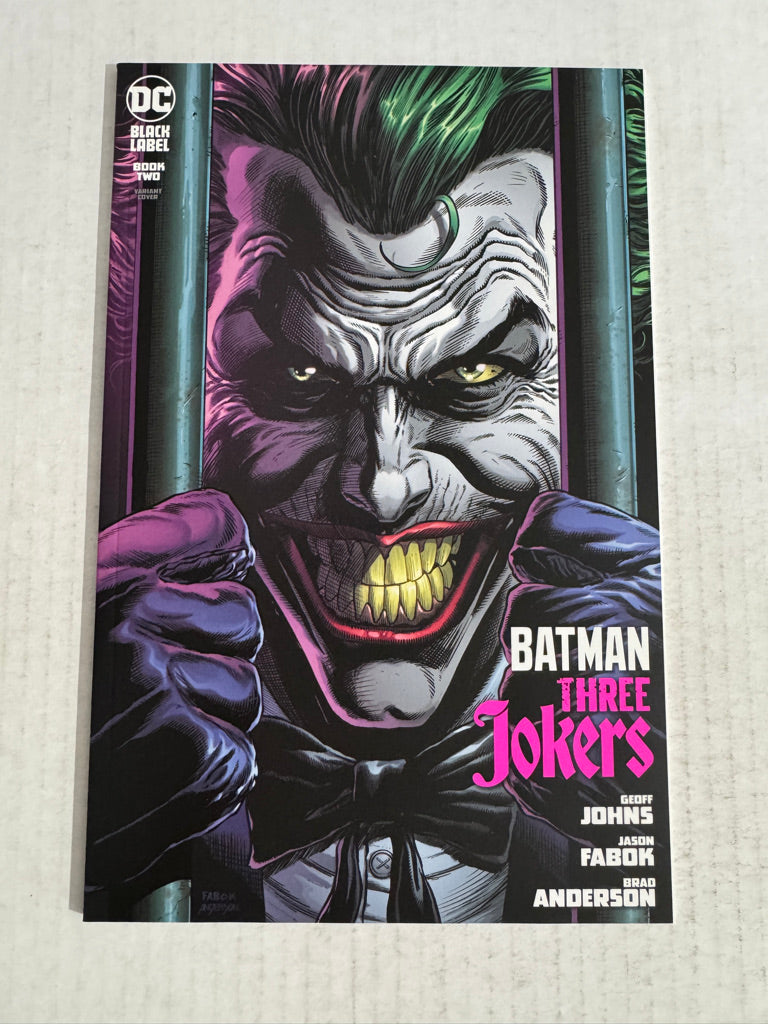 BATMAN THREE JOERS #2 NM Jason Fabok B Joker E Variant