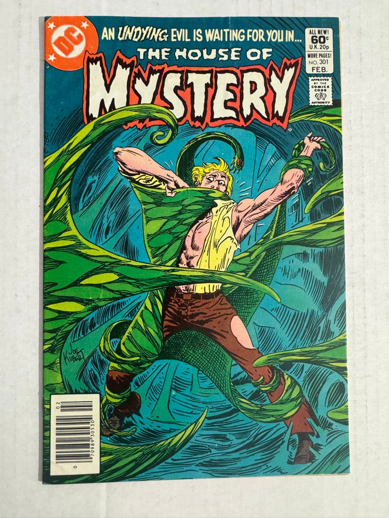 HOUSE OF MYSTERY #301 VG+ Joe Kubert Cover NEWSSTAND