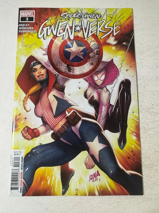 SPIDER-GWEN: GWEN-VERSE #3 VF+ David Nakayama Cover