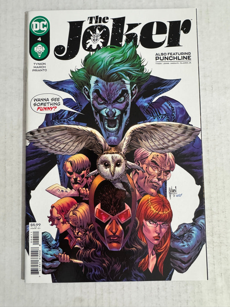 JOKER #4 Vol 2 NM Guillem March Cover