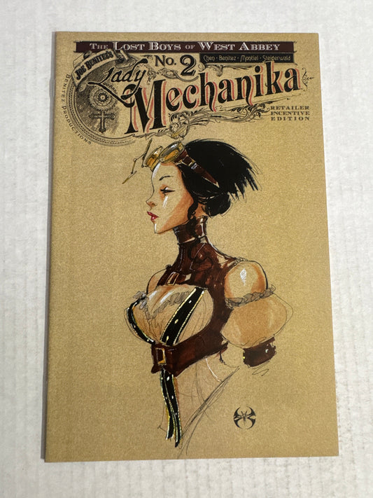 LADY MECHANIKA The Lost Boys of West Abbey #2 1:10 Joe Benitez Variant