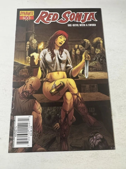 RED SONJA #55 NM- Geovani C Variant (Dynamite)