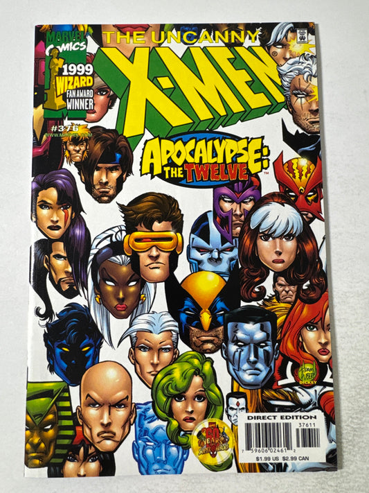 UNCANNY X-MEN #376 NM Adam Kubert Cover