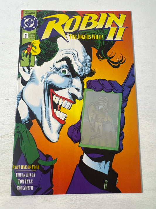 ROBIN II Joker's Wild #1 Tom Lyle Hologram Variant