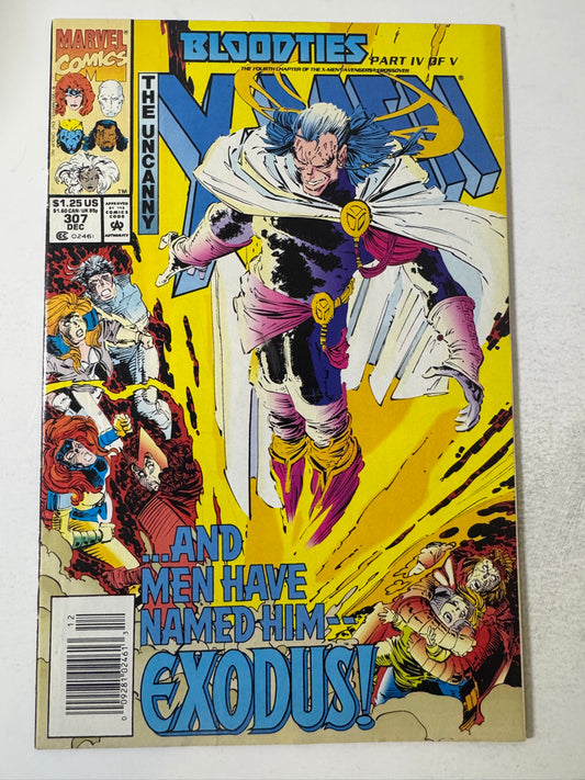 UNCANNY X-MEN #307 VF- NEWSSTAND