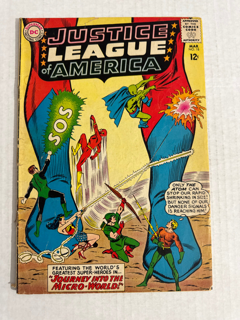 JUSTICE LEAGUE OF AMERICA #18 GD