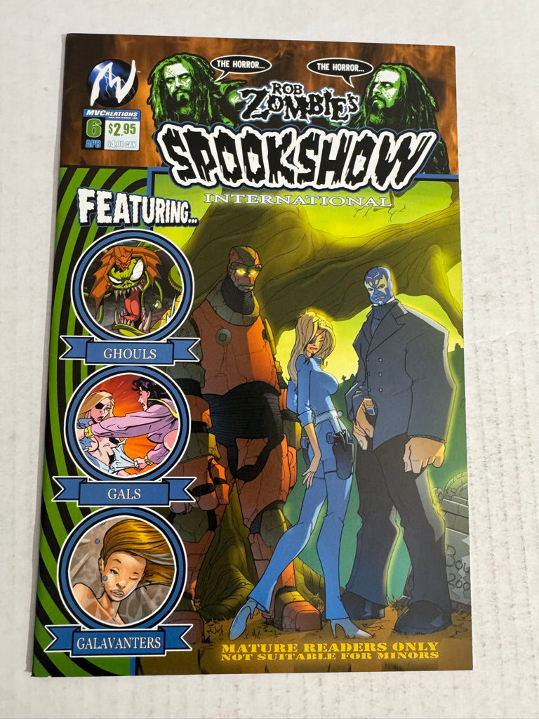 ROB ZOMBIE'S SPOOKSHOW INTERNATIONAL #6 VF/NM