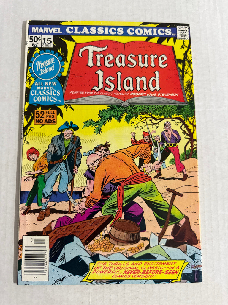 MARVEL CLASSICS COMICS Treasure Island #15