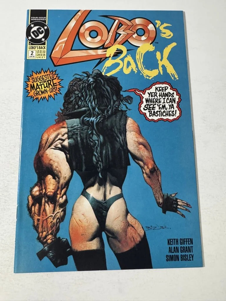LOBO'S BACK #2 Simon Bisley Cover