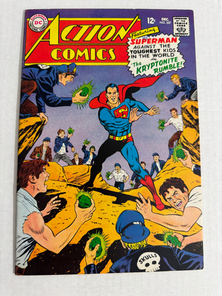 ACTION COMICS #357 DOUBLE COVER