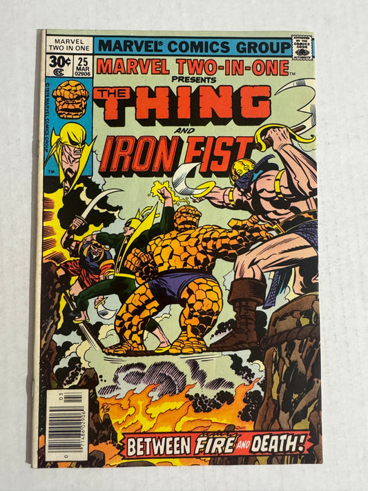MARVEL TWO-IN-ONE #25 FN/VF