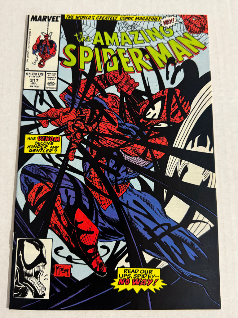 AMAZING SPIDER-MAN #317 NM Todd McFarlane Cover