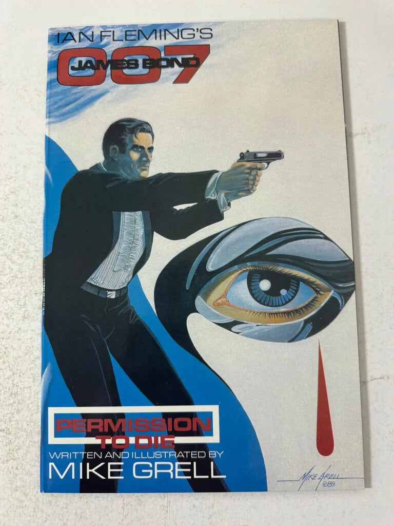 007 JAMES BOND PERMISSION TO DIE #1-3 NM Set