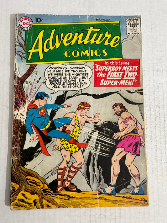 ADVENTURE COMICS #257 FR/GD