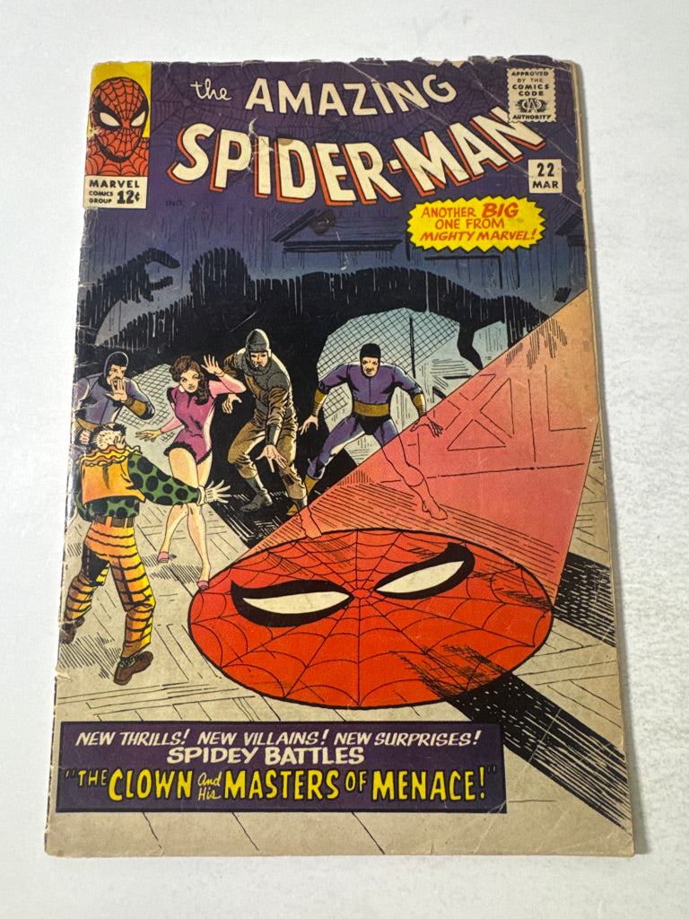 AMAZING SPIDER-MAN #22 GD-