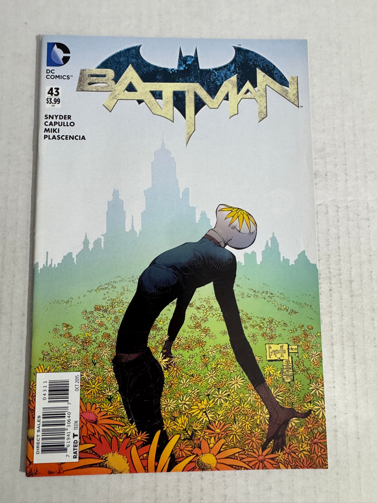 BATMAN #43 Vol 2 NM- Greg Capullo Cover 1ST APPEARANCE