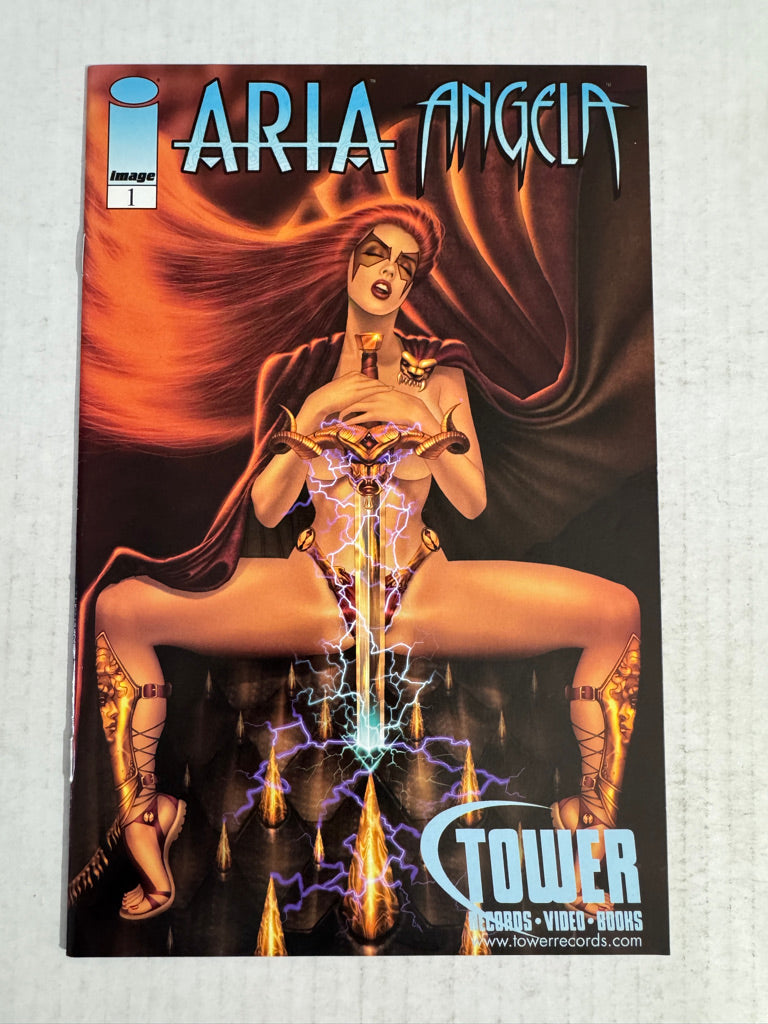 ARIA ANGELA #1 VF+ Tower Records Exclusive Variant
