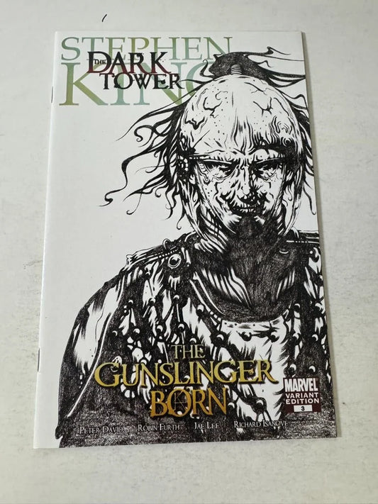 STEPHEN KING THE DARK TOWER The Gunslinger Born #3 NM 1:50 Jae Lee Sketch Variant