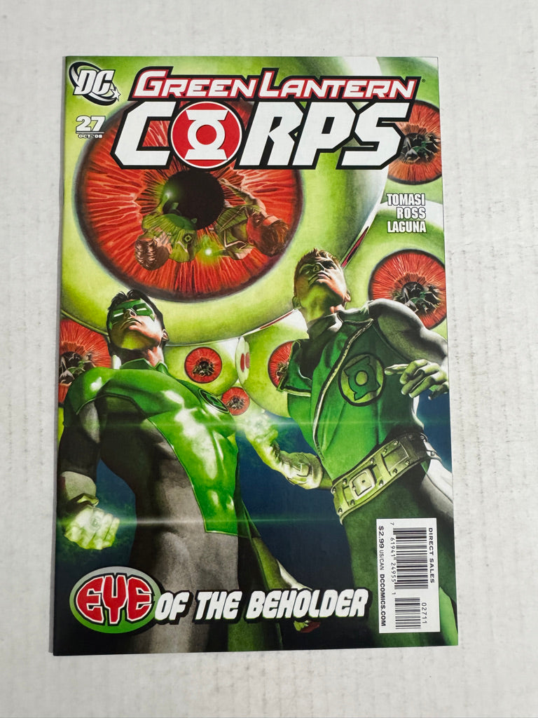 GREEN LANTERN CORPS #27 Vol 2 NM Migliari Cover