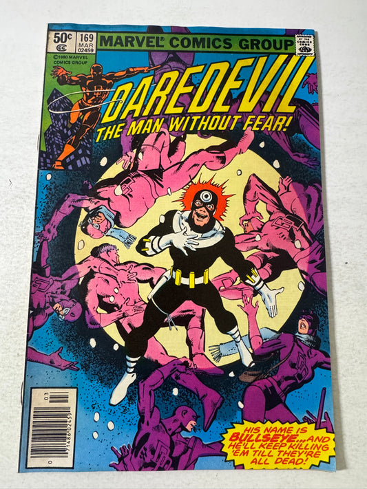 DAREDEVIL #169 GD Frank Miller Cover NEWSSTAND