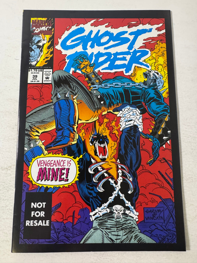GHOST RIDER #39 Vol 2 NM- Marvel Legends Promo Variant