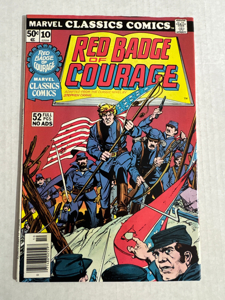 MARVEL CLASSICS COMICS Red Badge Of Course #10