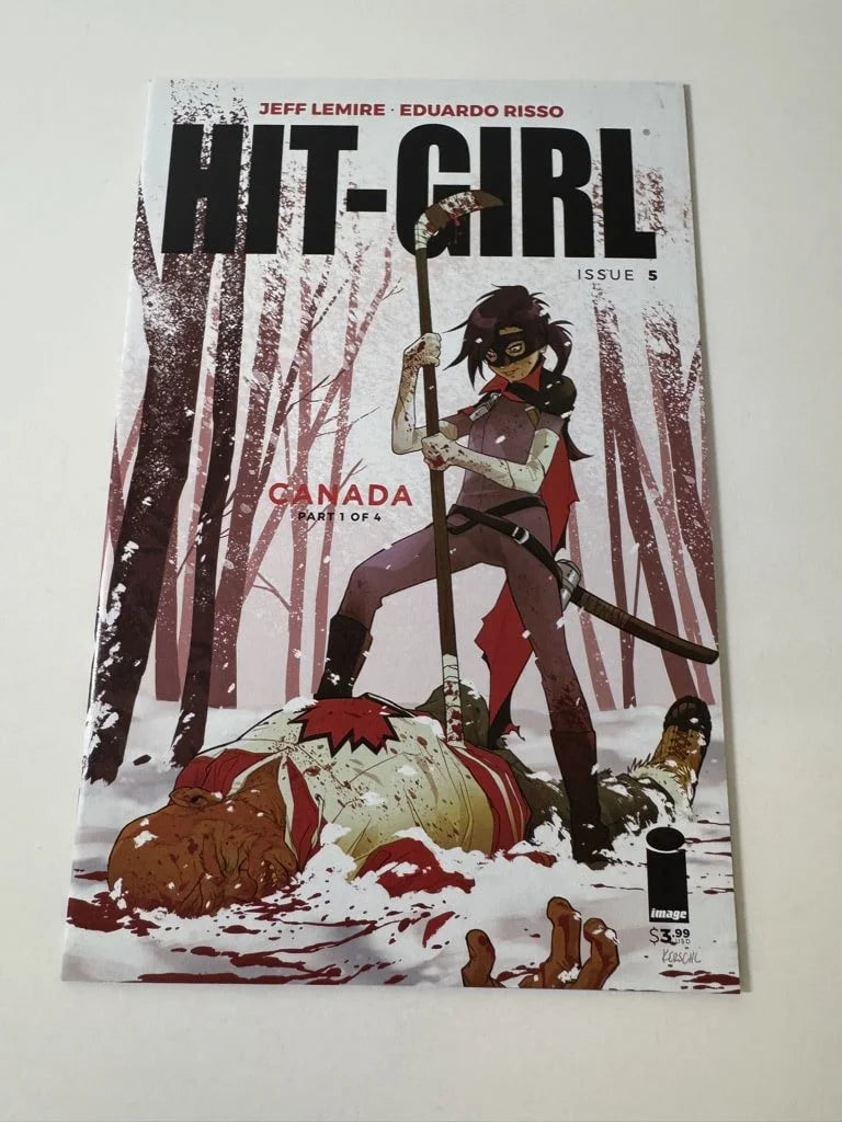 HIT-GIRL #5 Vol 2 NM Karl Kerschl C Variant