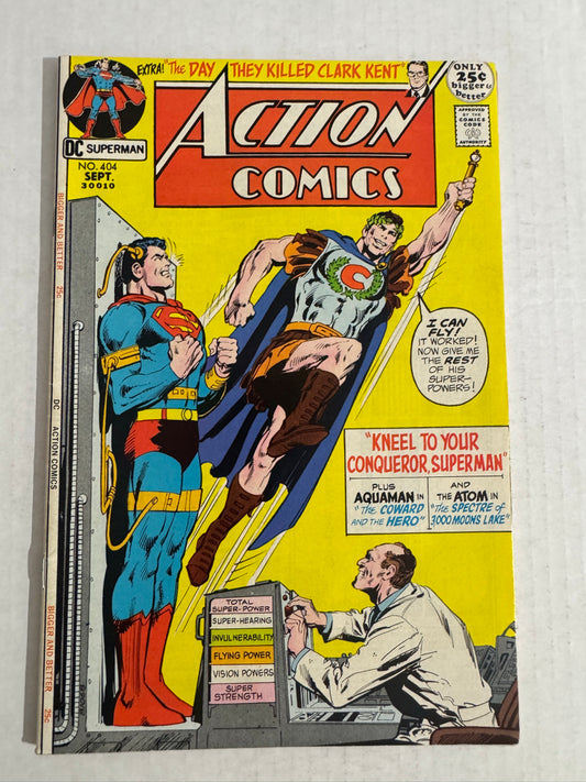 ACTION COMICS #404 VF/NM Neal Adams Cover