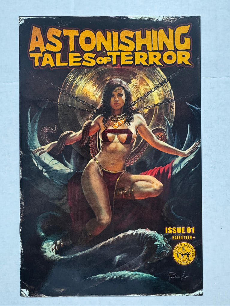 ASTONISHING TALES OF TERROR ROCKTAPUSSY #1 NM Lucio Parrillo Variant