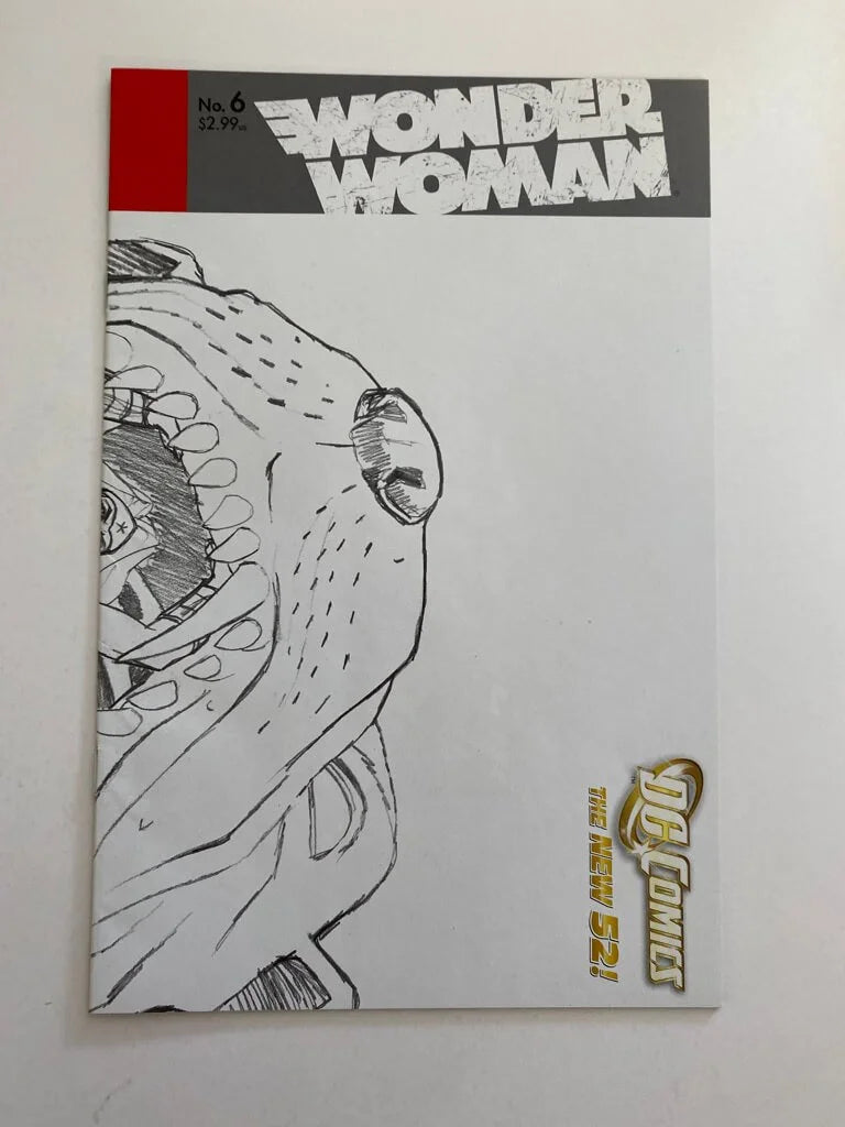 WONDER WOMAN #6 Vol 4 NM 1:25 Cliff Chiang Sketch Variant
