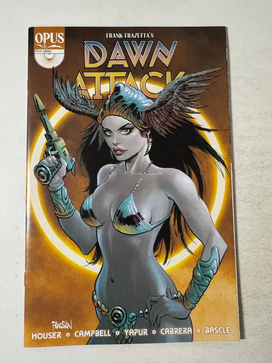 FRANK FRAZETTA'S DAWN ATTACK #1 NM- 1:5 Dan Panosian Variant
