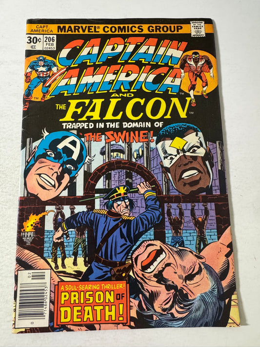 CAPTAIN AMERICA #206 FN