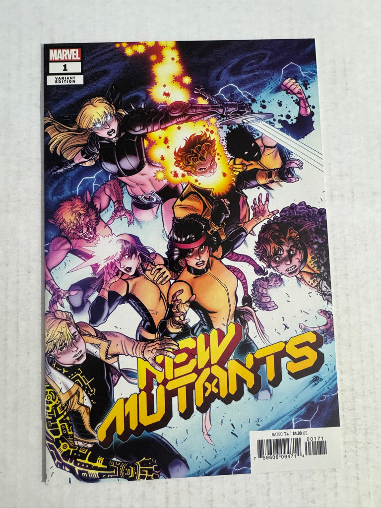 NEW MUTANTS #1 Vol 4 NM 1:25 Nick Bradshaw Variant
