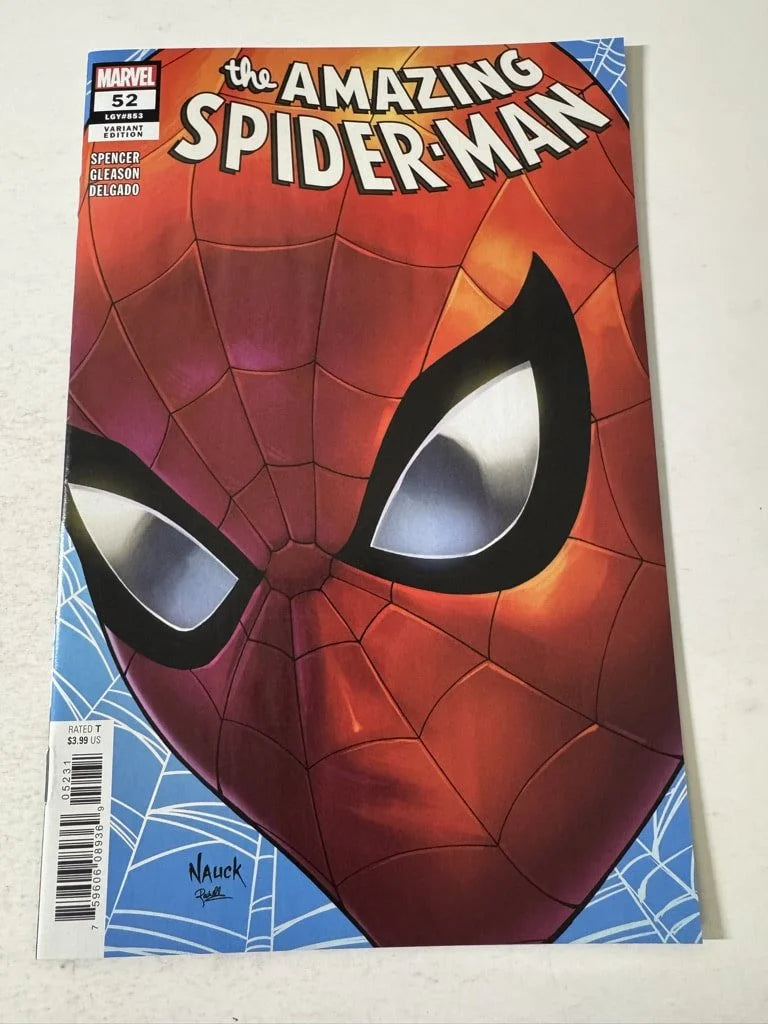 AMAZING SPIDER-MAN #52 Vol 5 NM Todd Nauck Variant
