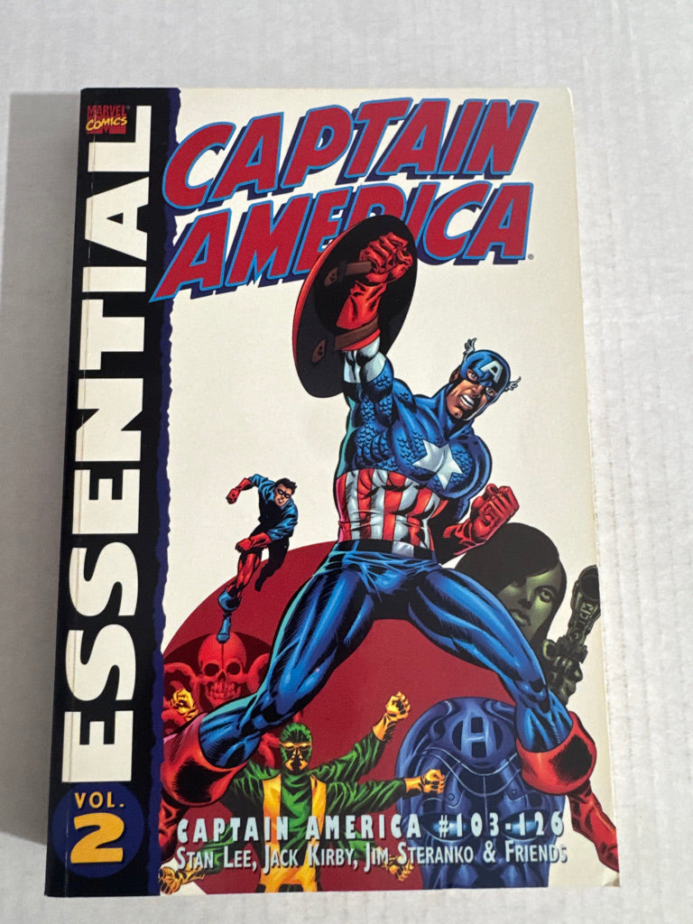 MARVEL COMICS ESSENTIAL CAPTAIN AMERICA Vol 2 TPB VF/NM OOP