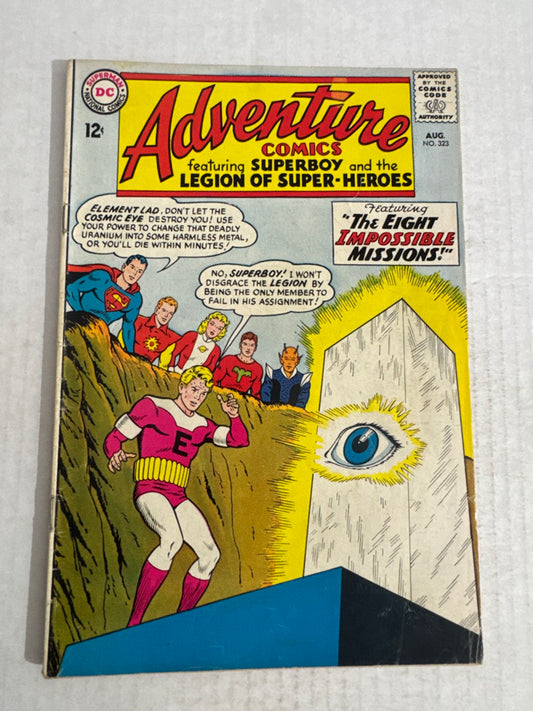 ADVENTURE COMICS #323 VG