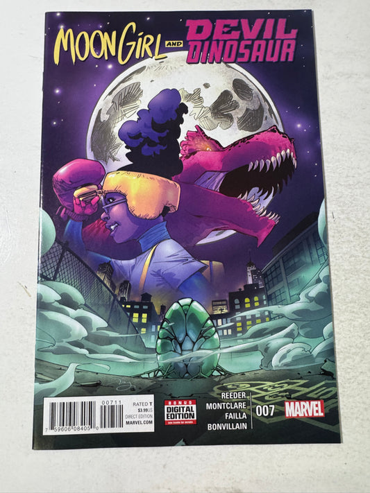 MOON GIRL AND DEVIL DINOSAUR #7 NM 1ST APPEARANCE