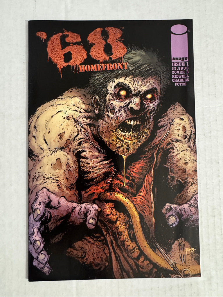 '68 HOMEFRONT #1 VF Nat Jones B Variant
